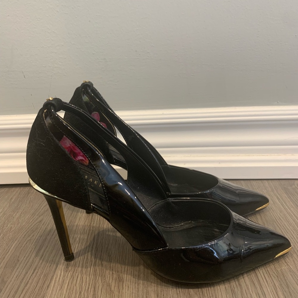 Ted Baker patent heels